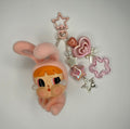 Crybaby x Powerpuff Girls Bunnies- Blossom, Bubbles, or Buttercup Bunny- Handmade Bag Charm