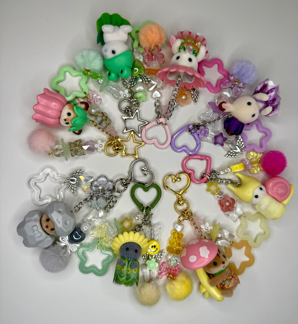 Calico Critter Fairy Forest Friends Keychain