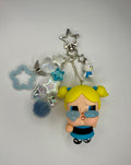 Crybaby x Powerpuff Girls Bunnies- Blossom, Bubbles, or Buttercup Bunny- Handmade Bag Charm