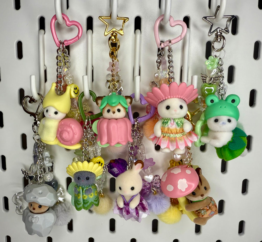 Calico Critter Fairy Forest Friends Keychain