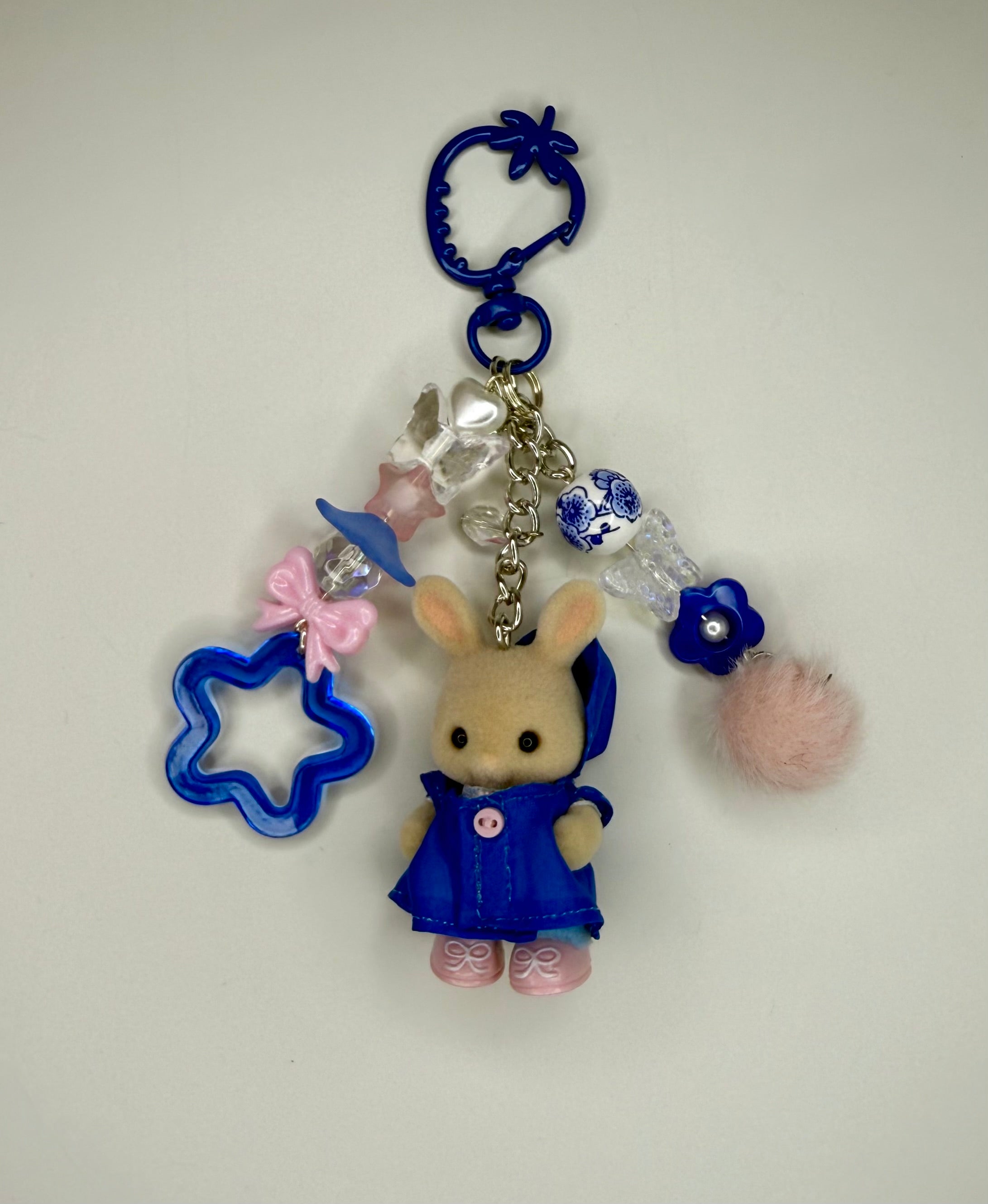 Calico Critter Raincoat Keychains