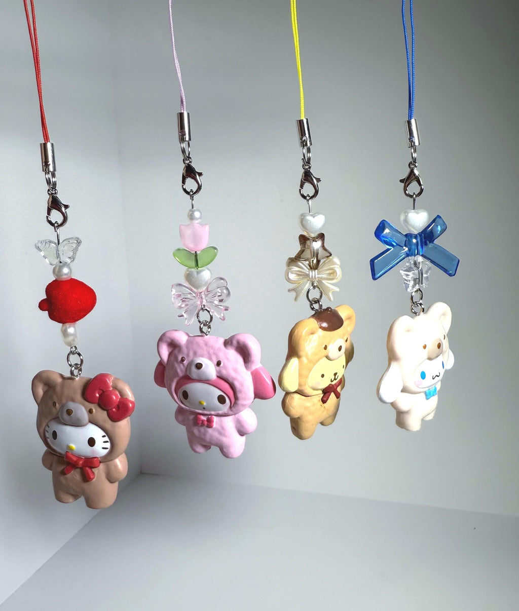 Sanrio Latte Bear Series - Phone Charm