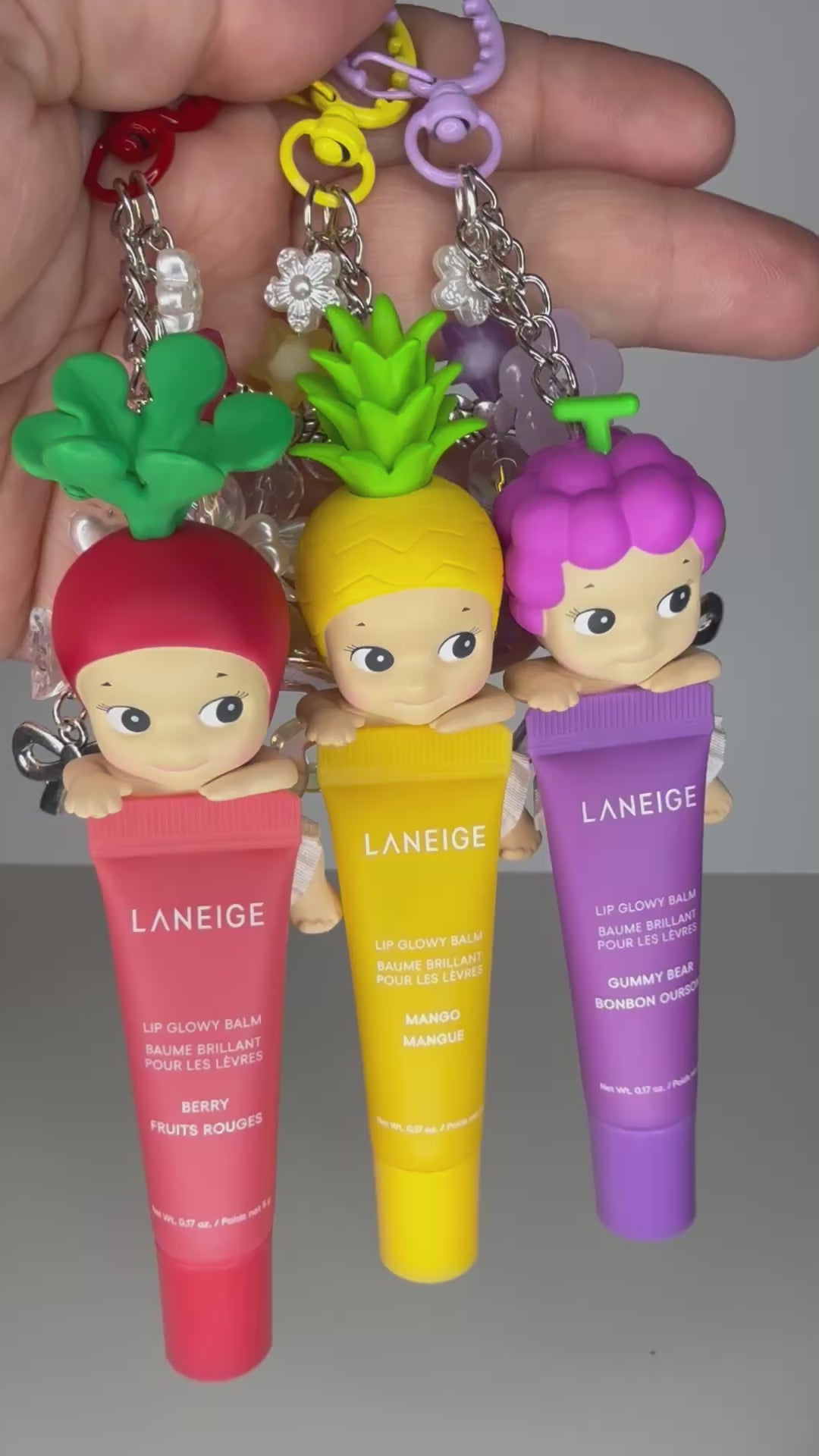 Sonny Angel Harvest Hipper with Laneige Lip Balm